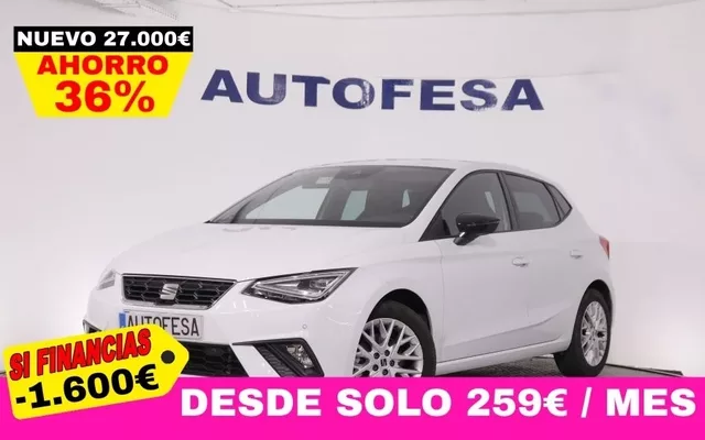 SEAT Ibiza IBIZA 1.0 TSI 115CV FR 40 ANIVERSARIO 5P # IVA DEDUCIBLE,NAVY,FAROS LED,CAMARA TRASERA