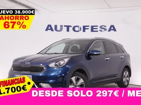 KIA Niro 1.6 GDI HEV HYBRID EMOTION AUTO 141CV 5P CERTIFICADO SALUD BATERIA EXCELENTE # NAVY,CAMARA TRASERA