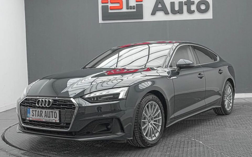 Audi A5-sportback, 2022, 163 CP, 120.000 KM, Automata