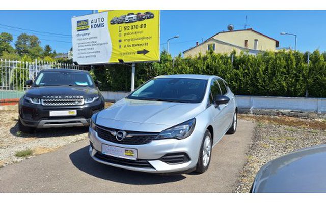 Opel Astra V 1.2 T Elegance S&S,2021 rok, krajowy, I właściciel, serwisowany, faktura VAT23%