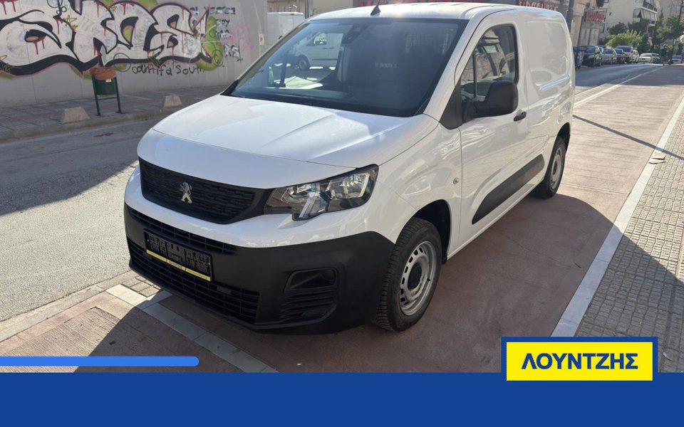 Peugeot Partner 3θέσιο 1.5 100ps Diesel E6 Ελληνικό