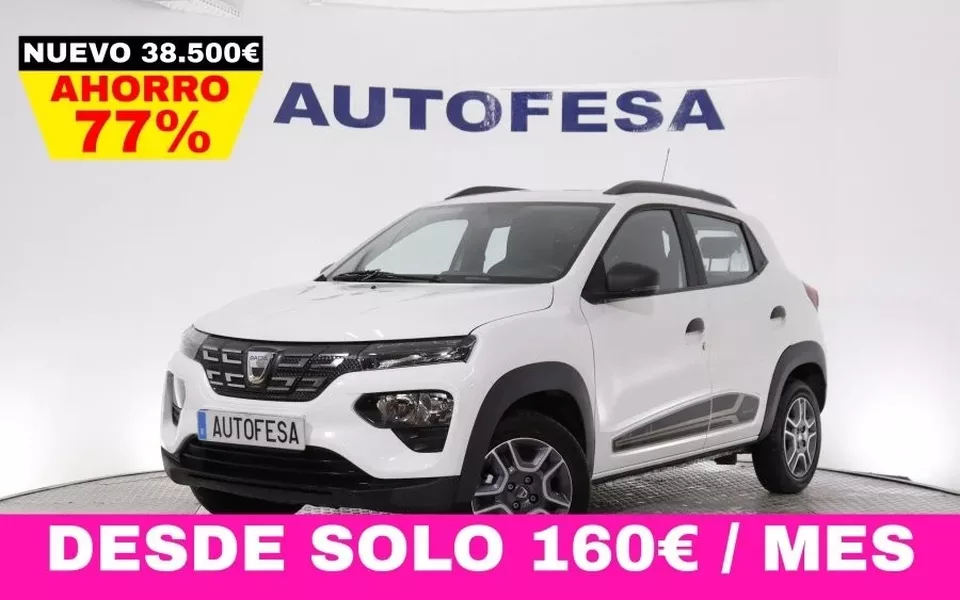 DACIA Spring ELECTRICO BUSINESS AUTO 45CV 5P # IVA DEDUCIBLE, CUERO, CERTIFICADO SALUD 97%
