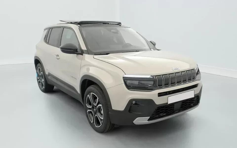 Jeep Avenger 1.2 Turbo T3 110 ch e-Hybrid BVR6 Summit Zéro km immatriculé