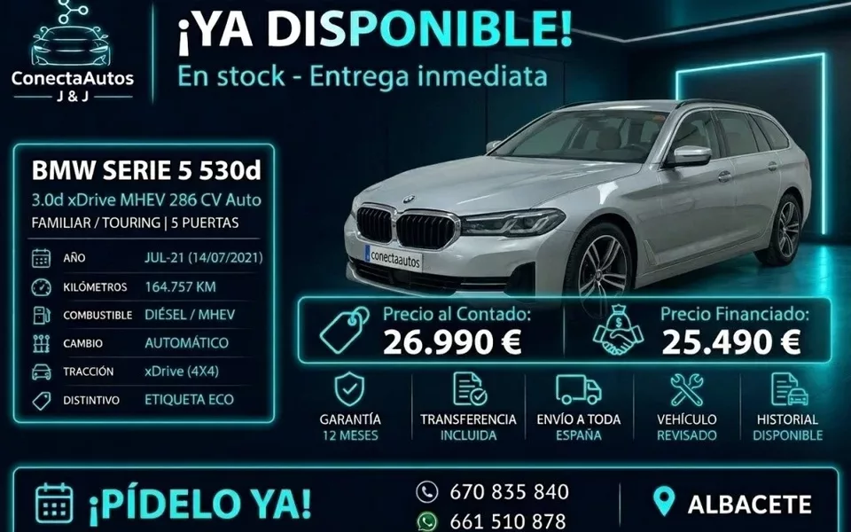 BMW Serie 5 530dA Touring Luxury Line xDrive