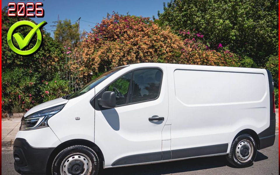 RENAULT TRAFIC 2.7 TONE!!! 3ΘΕΣΙΟ! 2.0 dCi 120HP Grand Confort EUR6 +ΡΑΦΙΑ! 14.700 €