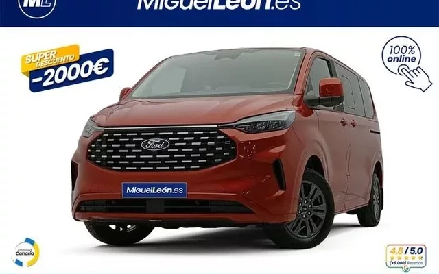 FORD Tourneo Custom 2.0 150CV - 37985€ en Las palmas de gran canaria