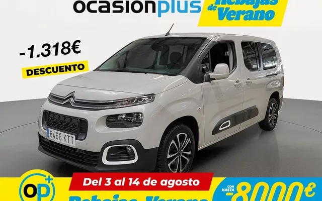 CITROEN Berlingo M1 Berlingo BlueHDi S&S Talla XL Feel 100