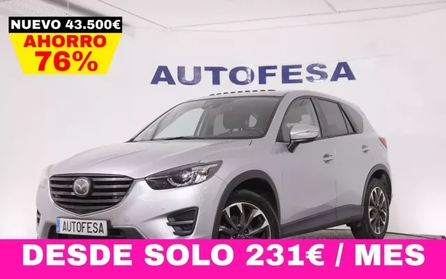 MAZDA CX-5 Cx-5 2.2 4X4 LUXURY 175CV 5P # CUERO, TECHO ELECTRICO, NAVY