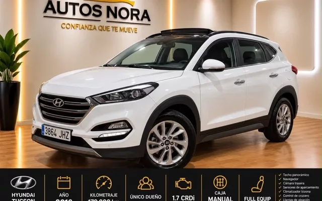 HYUNDAI Tucson Tucson 1.7CRDI BD Tecno Sky 4x2 - 13490€ en Briviesca