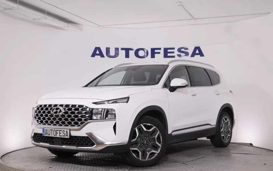 Hyundai Santa Fe 1.6 TGDI PHEV TECH 4X4 AUTO 265CV 7 PLAZAS 5P # IVA DEDUCIBLE,CUERO,NAVY,CAMARA TRASERA,