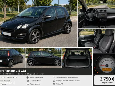 Smart ForFour Pure cdi 68