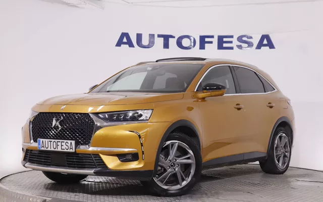 DS DS 7 Crossback 1.6 E-TENSE 4X4 GRAND CHIC AUTO 300CV 5P # IVA DEDUCIBLE,TECHO PANORAMICO ELE,CUERO,NAVY