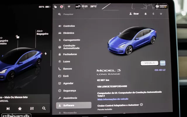 Tesla Model 3 Long Range Tração Traseira