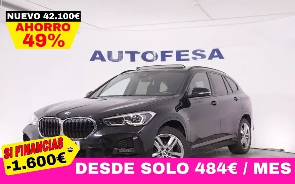 BMW X1 SDRIVE 18D AUTO M-SPORT 150CV 5P # TECHO ELECTRICO PANORAMICO, NAVY, PARKTRONIC