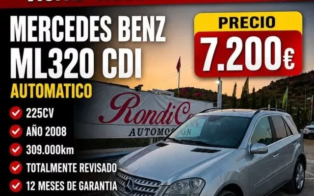 MERCEDES-BENZ Clase M ML 320CDI 4M Aut.