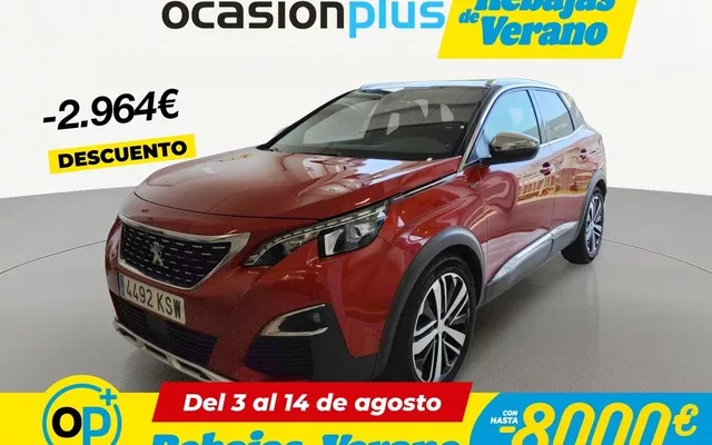 PEUGEOT 3008 SUV 3008 2.0BlueHDi GT S&S EAT8 180