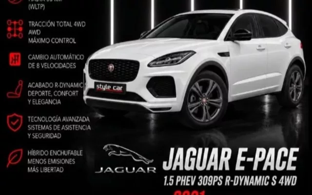 JAGUAR E-Pace E-Pace 1.5 I3 PHEV R-Dynamic S AWD Aut. 309