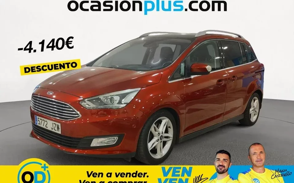 FORD C-Max Grand C-Max 1.0 EcoB. Auto-S&S Titanium 125 - 9450€ en Ciudad real