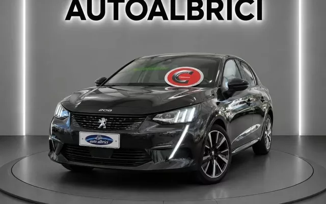 PEUGEOT 208 1.2 PURETECH 100 CV GT-LINE usato Benzina Nero metallizzato