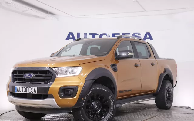 Ford Ranger 2.0 TDCI DOBLE CABINA WILDTRAK 4X4 AUTO 213CV 4P # CUERO, NAVY, PARKTRONIC