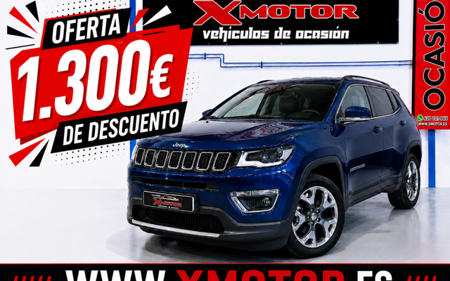 JEEP Compass Compass 2.0 Mjt Limited AWD ATX Aut. 103kW