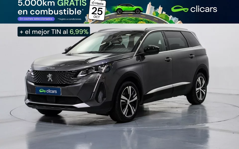 PEUGEOT 5008 SUV 5008 1.5BlueHDi S&S GT EAT8 130 - 20990€ en Zaragoza