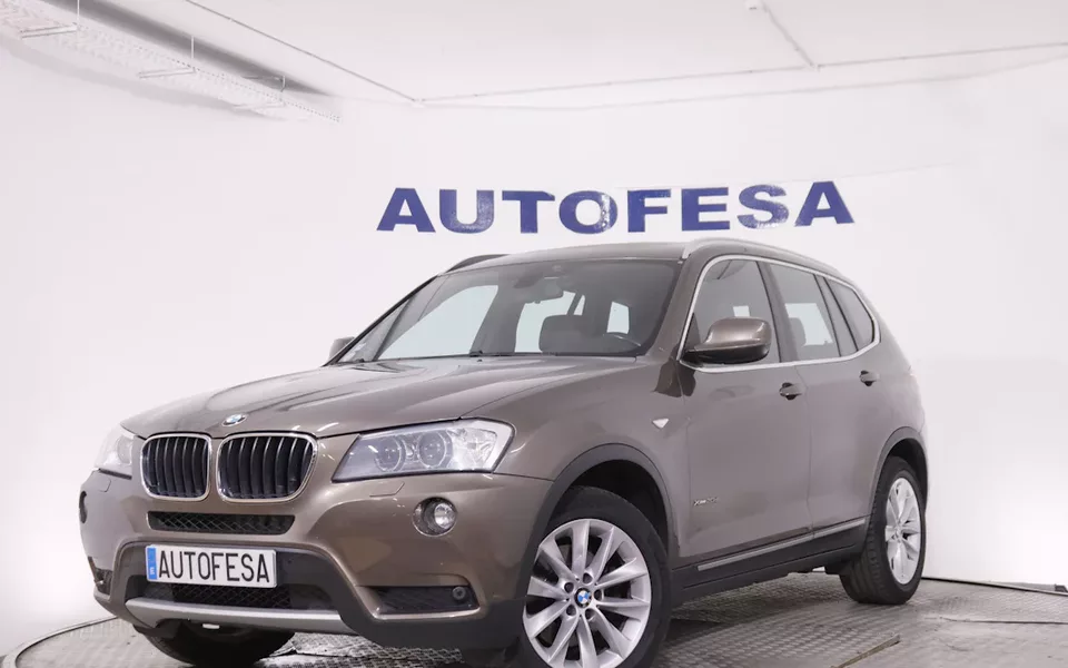 BMW X3 X3 XDRIVE 20D AUTO 184CV 5P # CUERO, NAVY, PARKTRONIC