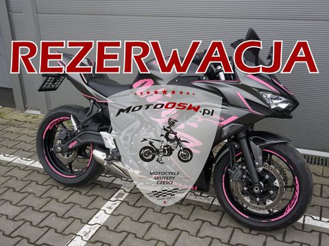 Kawasaki Ninja 650 PINK A2 | REZERWACJA