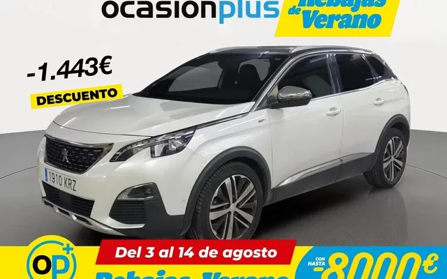 PEUGEOT 3008 SUV 3008 2.0BlueHDi GT S&S EAT8 180