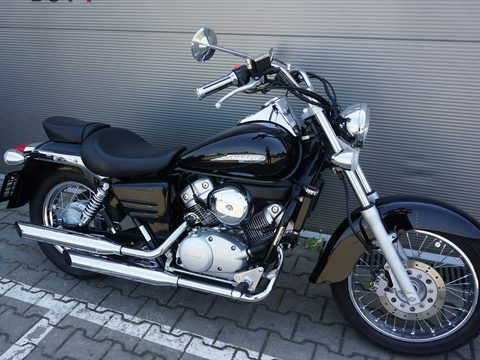 Honda Shadow 125 VT Silvertail
