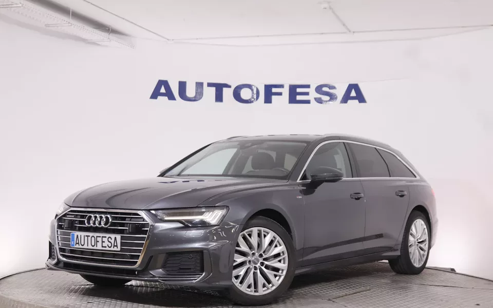 Audi A6 AVANT 45 TDI QUATTRO TIPTRONIC SPORT S-LINE 231CV 5P # NAVY,PARKTRONIC,FAROS LED,