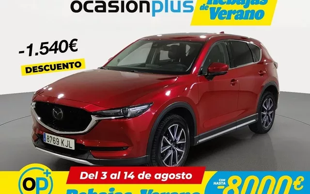 MAZDA CX-5 2.5 Zenith Cruise+Roof+Black Leather 4WD Aut. 143kW