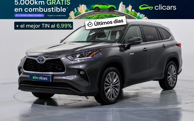 TOYOTA Highlander 2.5 hybrid Advance T. Panorámico Pintura metaliza - 37490€ en Cordoba