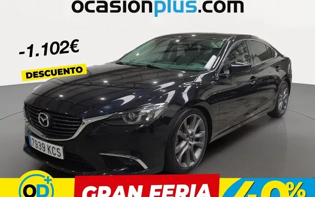 MAZDA Mazda6 Mazda6 2.2DE Luxury (Navi) Aut. 110kW - 14890€ en Caceres