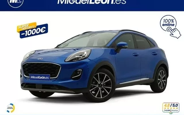 FORD Puma 1.0 EcoBoost 125cv Titanium MHEV - 15485€ en Santa cruz de tenerife