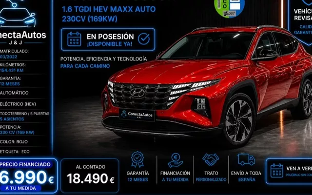 HYUNDAI Tucson HYUNDAI Tucson Todoterreno Automático de 5 Puertas