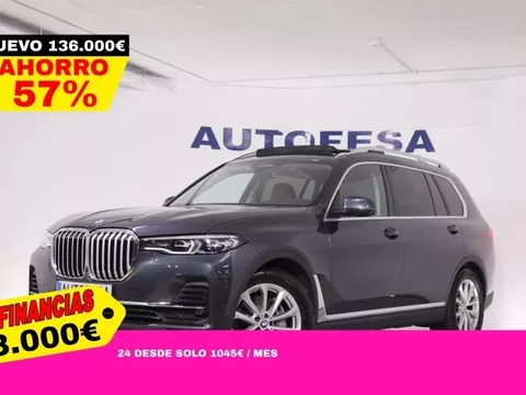 BMW X7 40D XDRIVE AUTO 340CV 7 PLAZAS 5P OPCIONALES 7991EUROS #IVA DEDUCIBLE, TECHO PANORAMICO ELE
