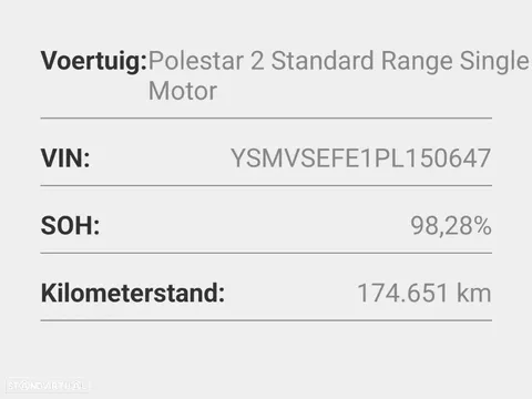 Polestar 2 Single Motor 69kWh