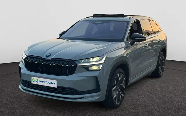SKODA Kodiaq SPORTLINE🏁 AUTOMAAT 150PK PANODAK CANTON🔊 LED MATRIX CARPLAY TREKHAAK