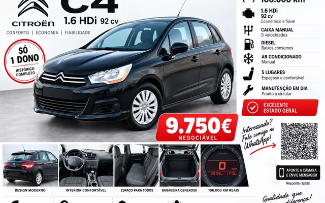Citroën C4 1.6 HDi Attraction