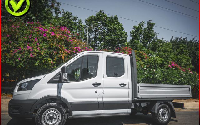 FORD TRANSIT 31.000km!!! 350 L2 ΔΙΠΛΟΚΑΜΠΙΝΟ 2.0 TDCi 130HP 27.000 €