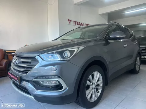 Hyundai Santa Fe blue 2.2 CRDI 2WD Style