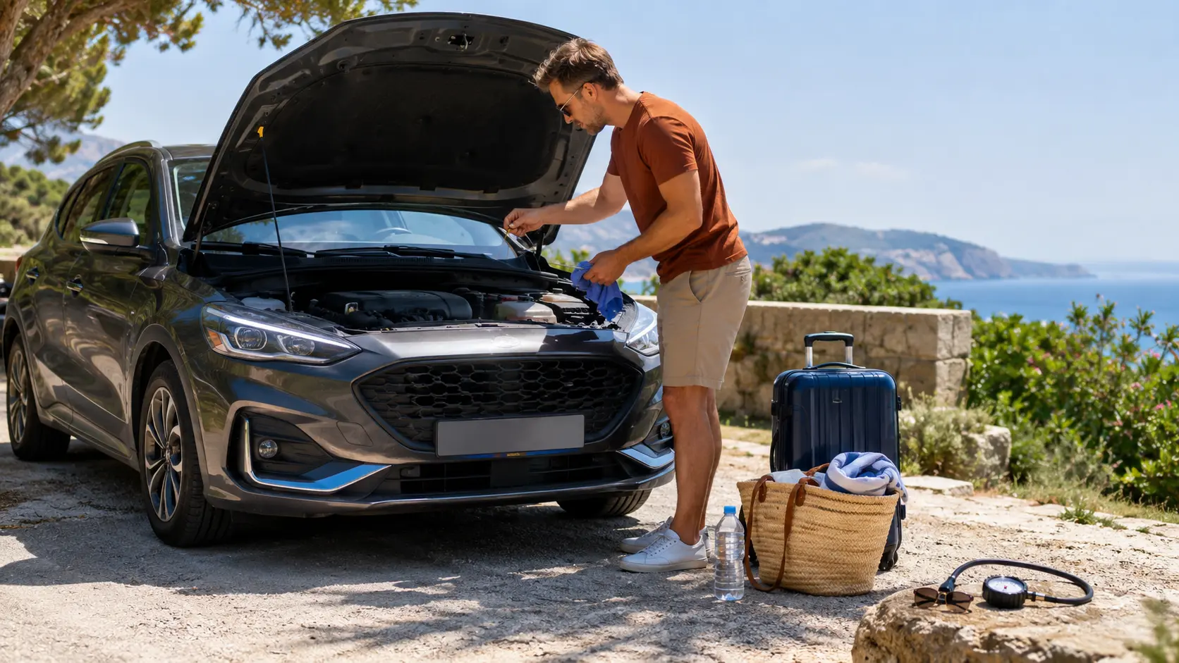 Preparar el coche para el verano: la revisión que evita averías, sustos y viajes arruinados