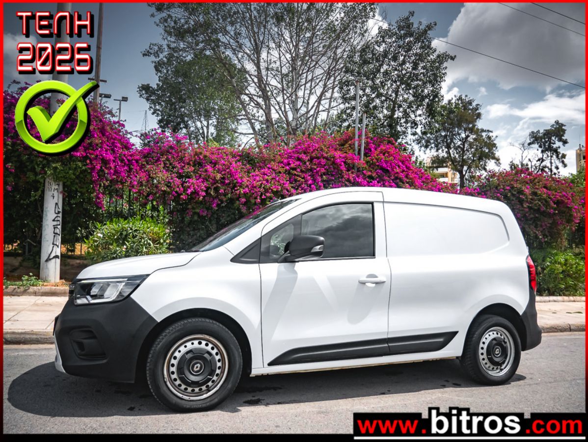 RENAULT KANGOO VAN 1.5 BLUE DIESEL NEW F/L III 95HP+ΟΘΟΝΗ-NAVI 13.700 €