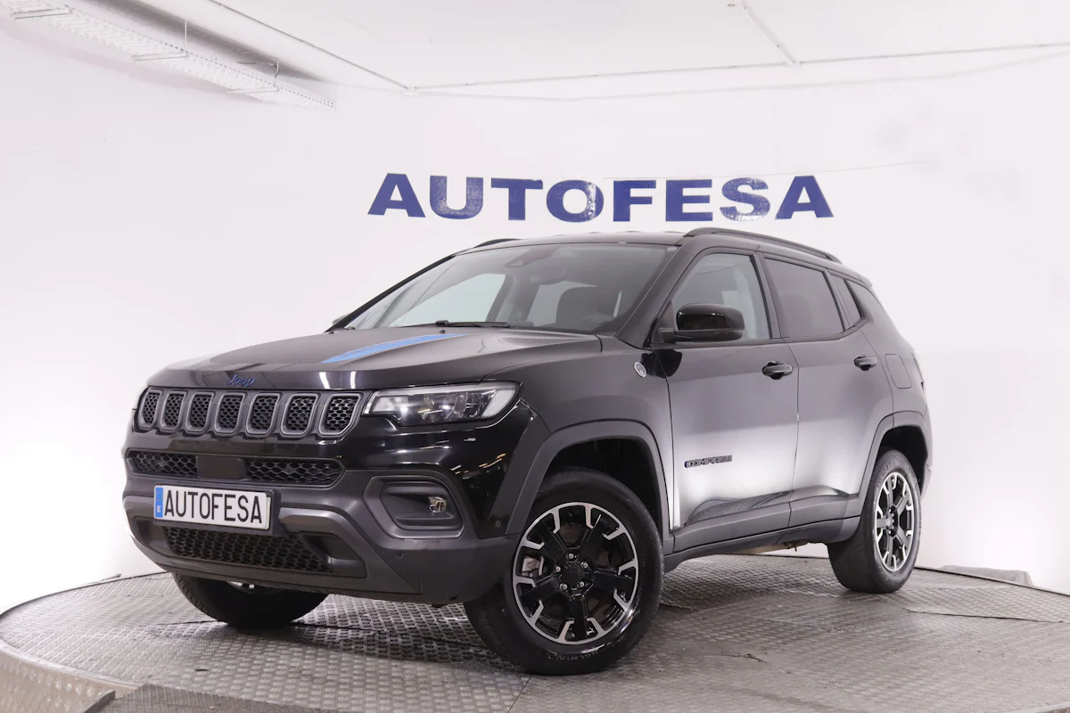 Jeep Compass 4Xe 1.3 PHEV TRAILHAWK AUTO 240CV # IVA DEDUCIBLE,NAVY,CAMARA TRASERA,PARKTRONIC