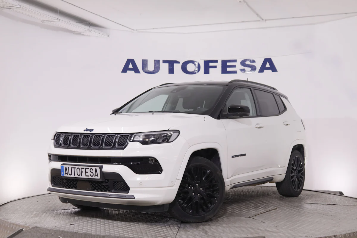 Jeep Compass 1.3 PHEV S 4XE AUTO 240CV 5P # IVA DEDUCIBLE,NAVY,CUERO,CAMARA TRASERA