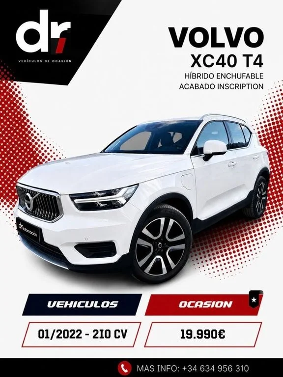 VOLVO XC40 XC40 T4 Recharge Inscription Aut.