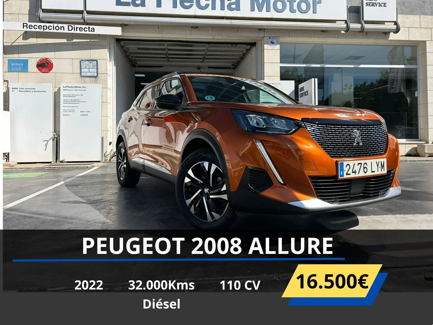 PEUGEOT 2008 2008 1.5BlueHDi S&S Allure Pack 110