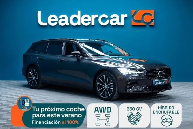 VOLVO V60 2.0 T6 AWD RECHARGE PLUS DARK AUTO 350CV