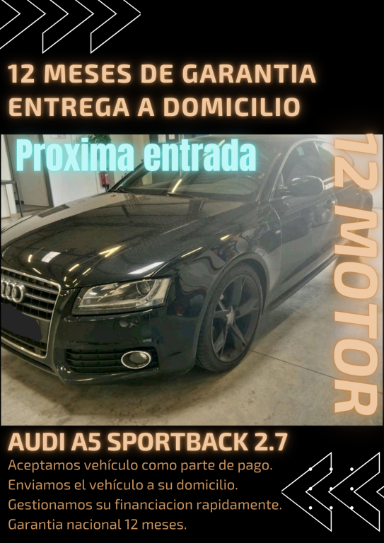 AUDI A5 A5 Sportback 2.7TDI